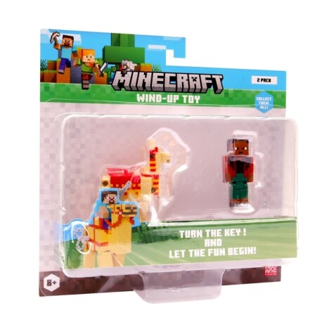 MINECRAFT 3D WIND-UP TOY ASST