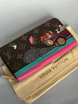Louis Vuitton Zip Wallet  brun - Louis Vuitton