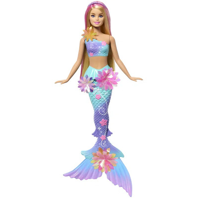 Barbie Blooming Magic White Mermaid Doll Havfrue - Barbie