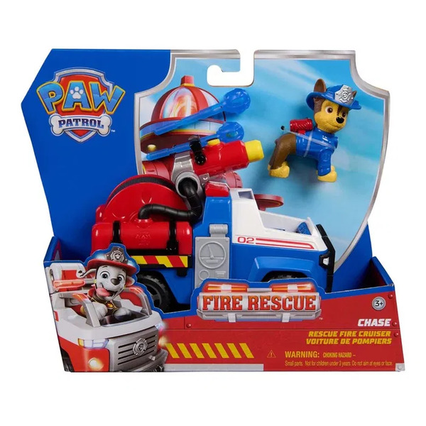 Paw Patrol Fire Rescue Vehicle - Chase