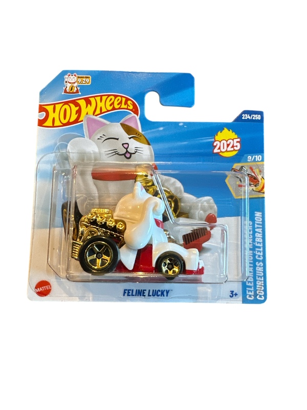 Hot Wheels 1:64 - Feline Lucky - 9/10 Celebration racers