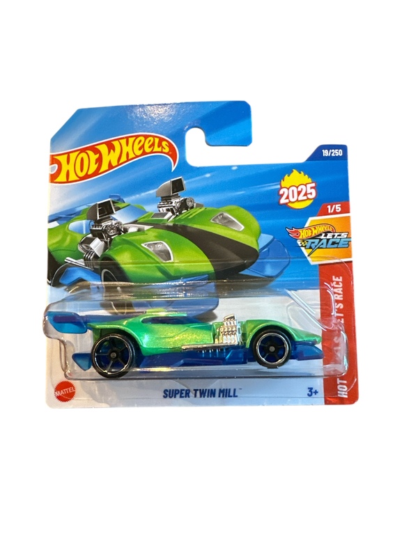 Hot Wheels 1:64 - Super Twin Mill - 1/5 Hot Wheels Let’s Race