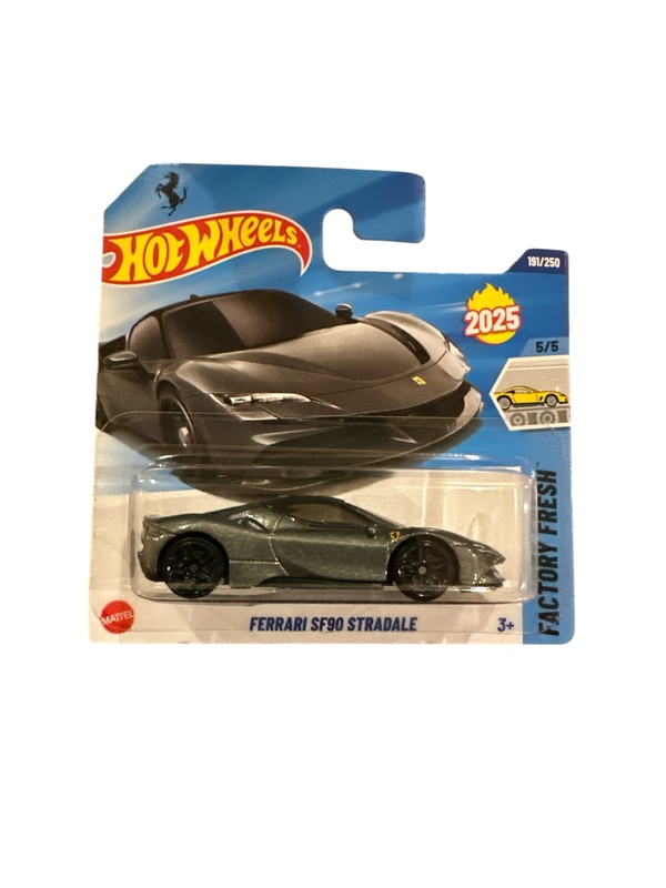 Hot Wheels 1:64 - Ferrari SF90 Stradale - 5/5 Factory Fresh