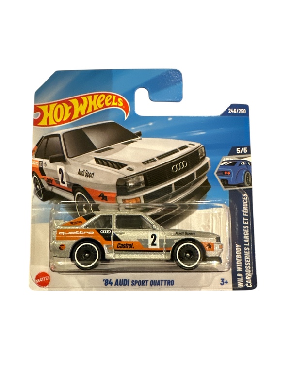Hot Wheels 1:64 - ‘84 Audi Sport Quattro - 5/5 Wild Widebody