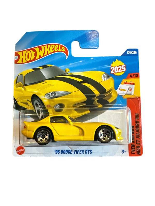 Hot Wheels 1:64 - ‘96 Dodge Viper GTS - 4/10 Then and now