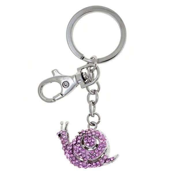 NØKKELRING/BAG CHARM SNEGLE