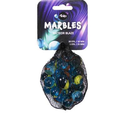 KLINKEKULER 20+1 NR 17 TINKA Blå,Oransje,Gul - Tinka