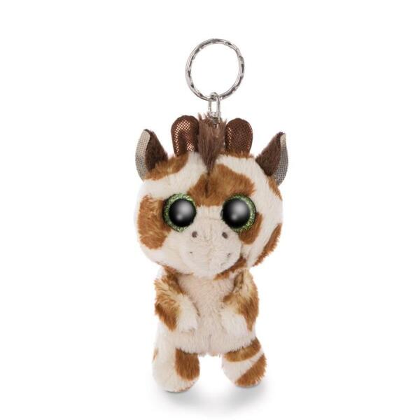 NØKKELRING PLYSJ 9CM GIRAFF HALLA GLUBSCHIS NICI