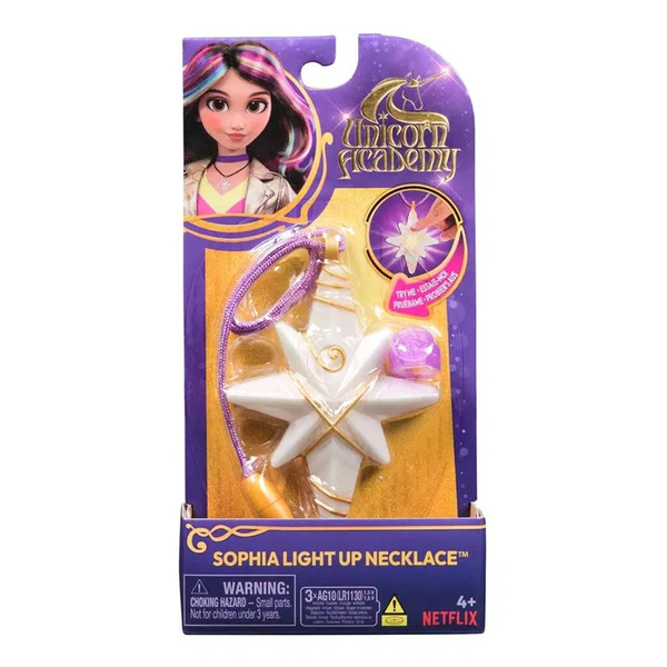 Unicorn Academy Sophia's Light Up Necklace & Ring