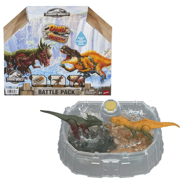 Jurassic World Rebirth Dino Reveal BattlePack Asst