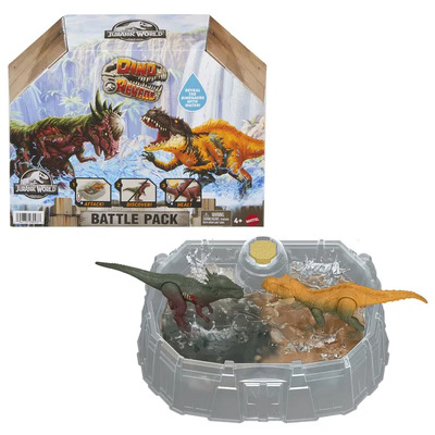 Jurassic World Rebirth Dino Reveal BattlePack Asst Dino Reveal BattlePack - Leiker