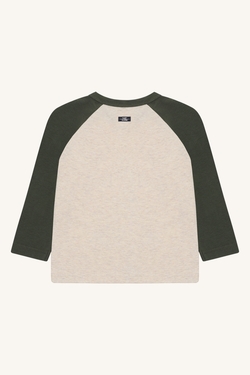 HCAnton Snowleopard langermet trøye Wheat melange - Hust & Claire