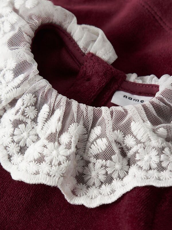 NMFROXY LS VEL DRESS