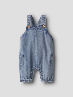 NBNTAYA LOOSE DENIM OVERALL  Medium Blue Denim - LIL`ATELIER