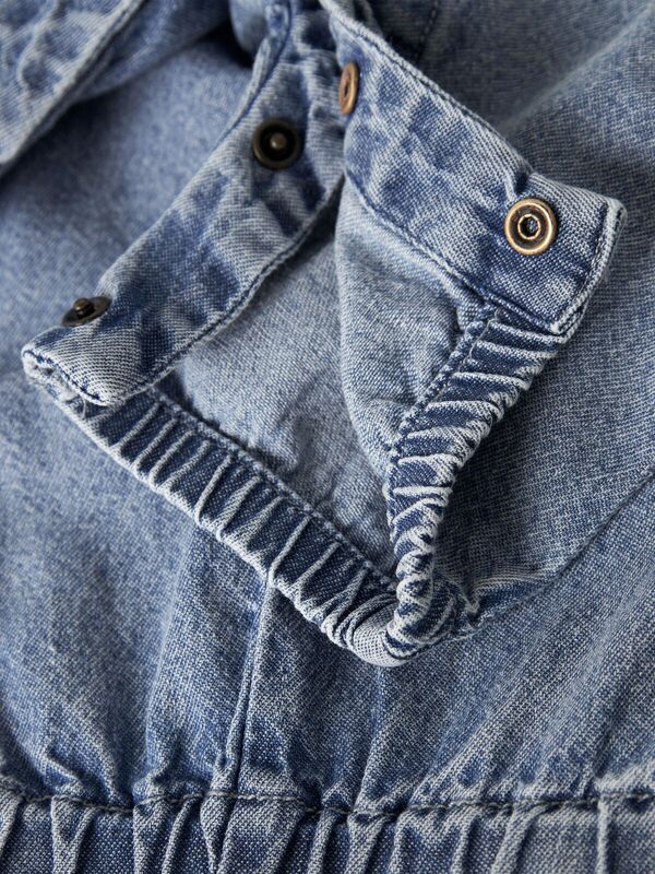 NBNTAYA LOOSE DENIM OVERALL 