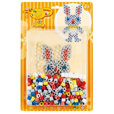 Hama Maxi Beads Kit 250 pcs Bunny Bunny - hama