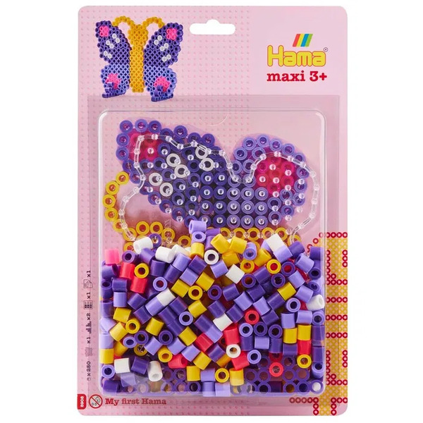 Hama Maxi Beads Kit 250 pcs Butterfly