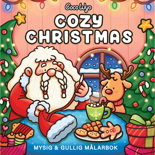 Målarbok: Cozy Christmas