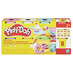 Compound 8 Pack, pastell Pastell - PLAY-DOH
