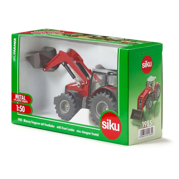 Siku 1:50 Massey Ferguson With Front Loader