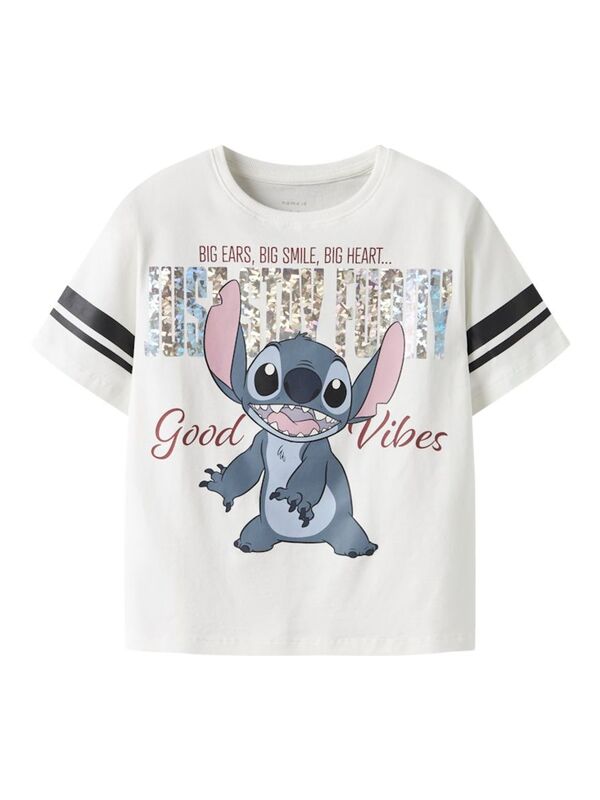 NKFDYMI STITCH SS REGULAR TOPP