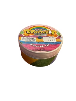 Stretchy cloud slime - med 4 fargar fleirfarga - Småvarer