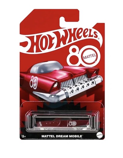 Hot Wheels Basics Mattel 80th Car 80th car - Hot Wheels