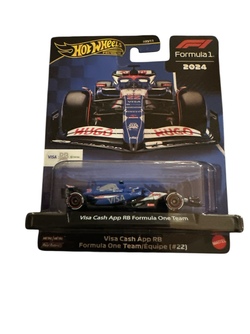 Hot Wheels F1 Racing Premium Visa Cash App RB Formula One Team/Equipe (#22) (#22) - Hot Wheels