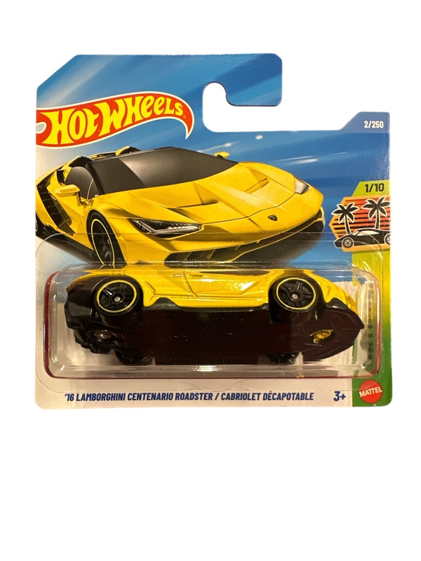 Hot Wheels 1:64 '16 Lamborghini Centenario Roadster  - Exoticars 1/10 2026