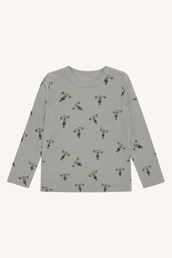 HCAbba Strong Man trøye ull/bambus Forest Fog - Hust & Claire