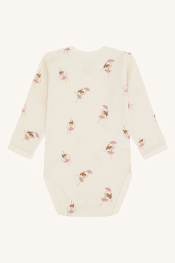 HCBaloo Line dancer body ull/bambus Off White  - Hust & Claire