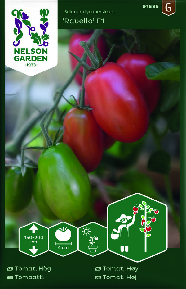 Tomat, Høy - Ravello F1