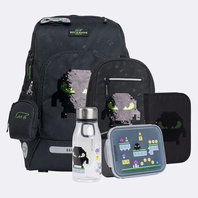 Beckmann Active Air FLX skolesekk sett, Pixel - levering februar - NYHEIT 2026 Pixel - Beckmann