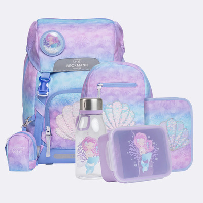 Beckmann Classic skolesekk sett, Seashell - levering februar - NYHEIT 2026 Seashell - Beckmann