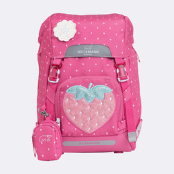Beckmann Classic skolesekk, Strawberry - levering februar - NYHEIT 2026 Strawberry - Beckmann