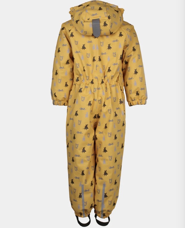 Kattnakken Heilårsregndress Hagl Bananskum 