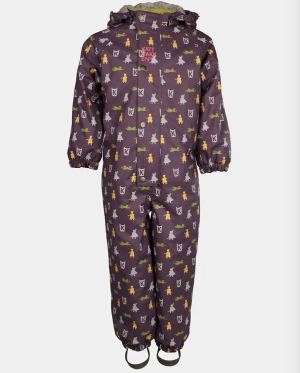 Kattnakken Heilårsregndress Hagl Viola 