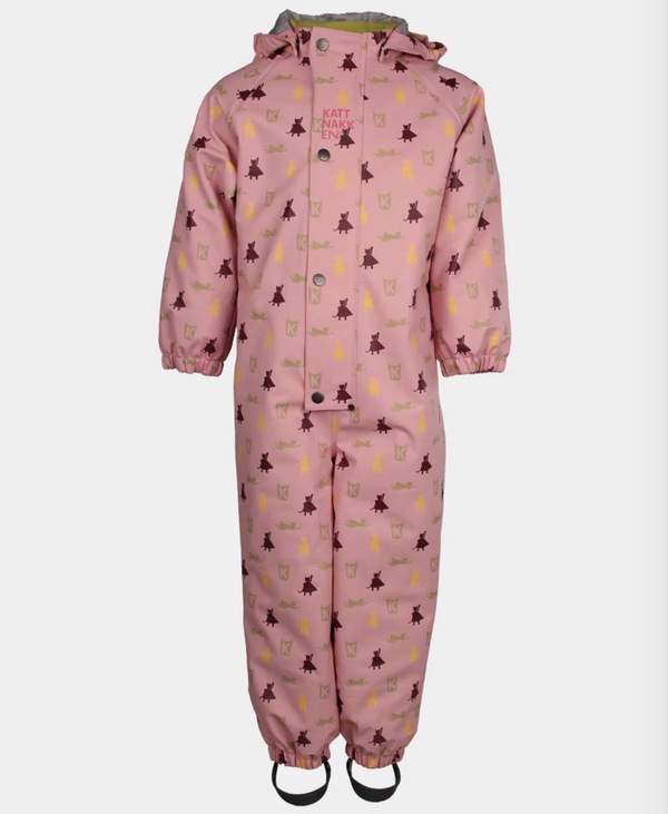 Kattnakken Heilårsregndress Hagl Rosa krystall