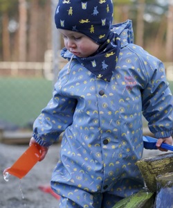 Kattnakken Babyregndress Dugg Mjuk Blå  Mjuk blå - Kattnakken