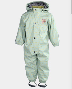 Kattnakken Babyregndress Dugg Jane Pistasj  Jane Pistasj - Kattnakken