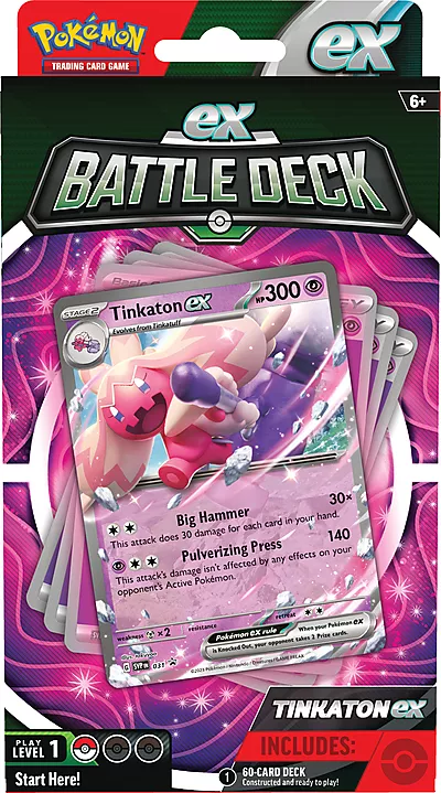 Samlekort Pokemon Battle Deck EX 