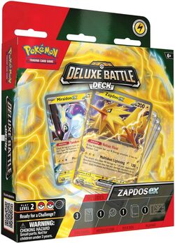 Pokemon Deluxe Battle Deck Zapdos - pokèmon