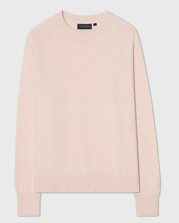 Genser i kashmirblanding m/raglan 