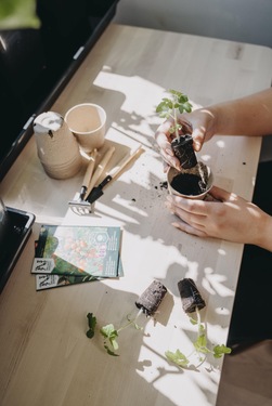 Fiberpotte 12stk ikke relevant - Nelson Garden