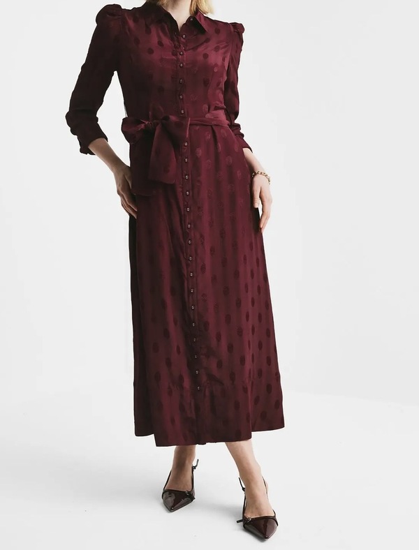 Viscose Shirt Dress 