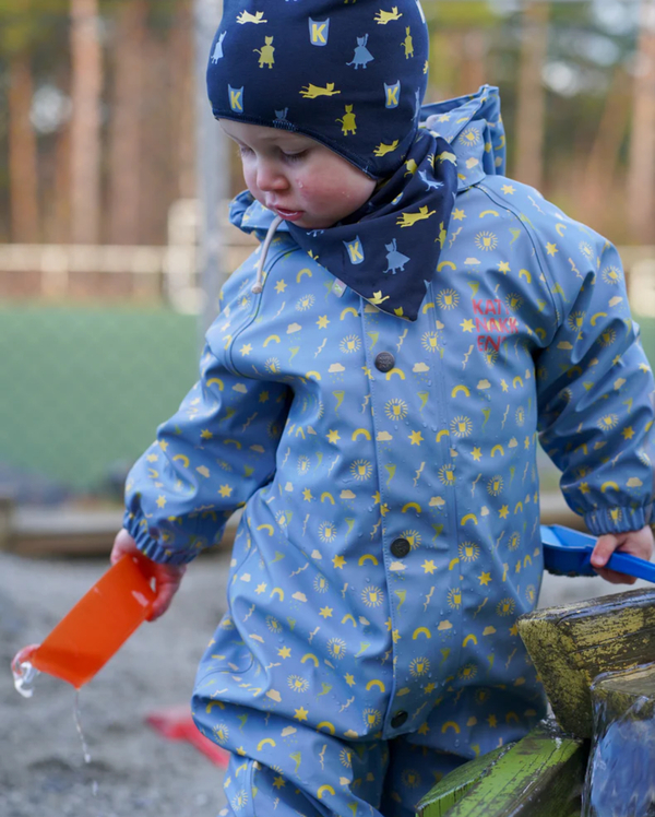 Kattnakken Babyregndress Dugg