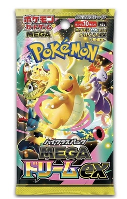 Pokemon Mega Dream ex Boosterpakke (Japansk) Mega dream ex booster - Pokemon Japansk