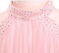 Kjole med stener Rosa - Guttogpike