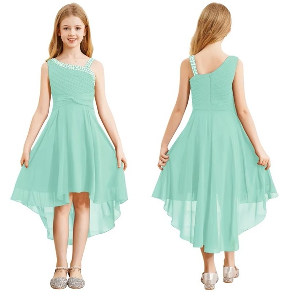 One shoulder kjole Paljett kant