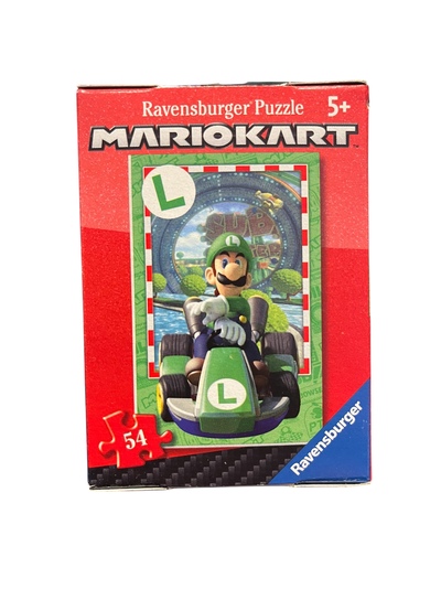 RAVENSBURGER MARIO KART MINI PUSLESPILL Luigi - Ravensburger